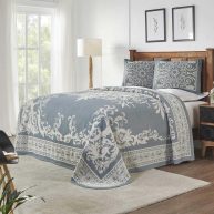 Superior Boho Mandala Cotton Blend Woven Jacquard Oversized Bedspread Set