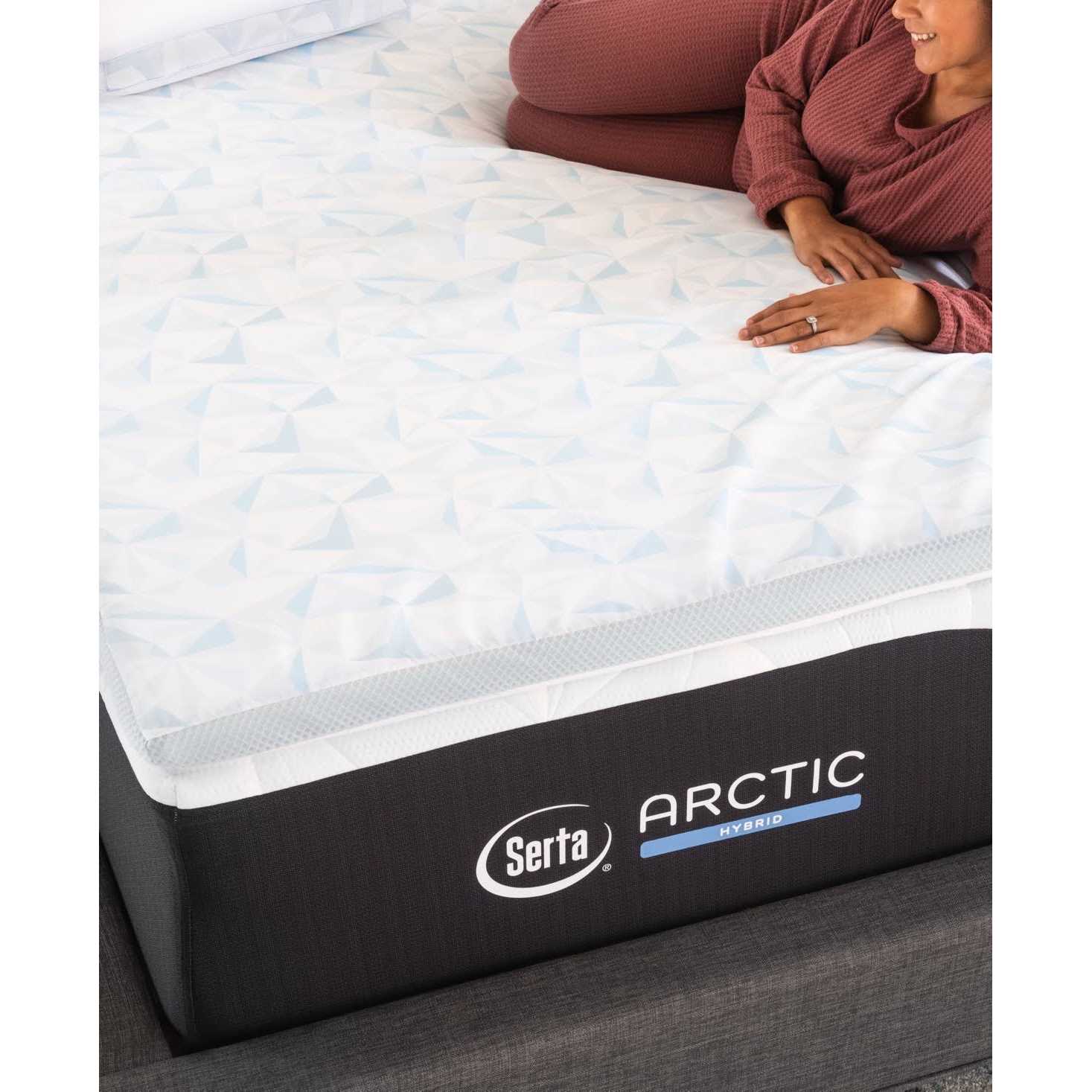 Serta Arctic 30x Cooling 2 in. Memory Foam Mattress Topper - Image 3