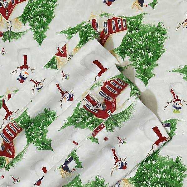 Tribeca Living 170-GSM Cotton Flannel Extra Deep Pocket Sheet Set - Image 2