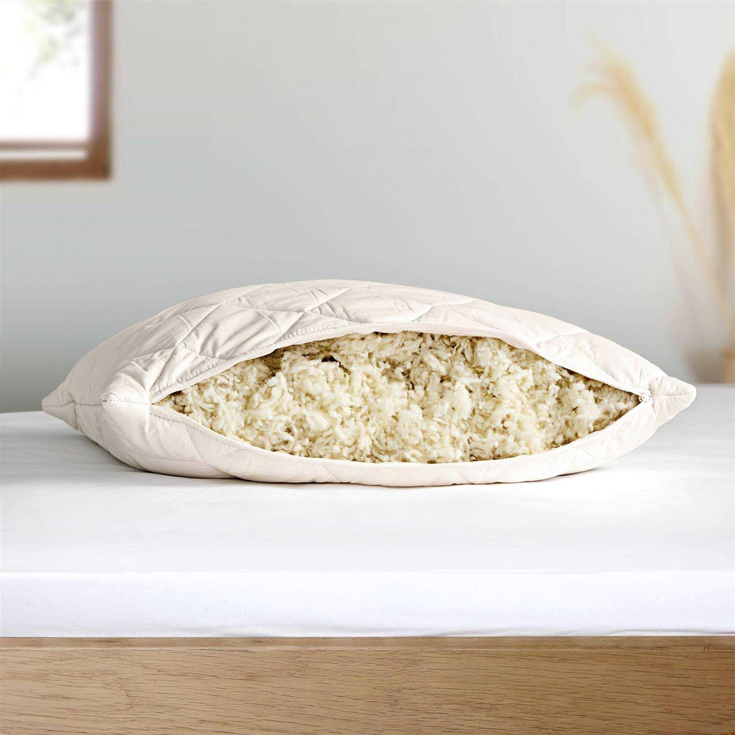 Woolroom Washable Pillow Wool