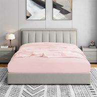 Swift Home Home Double Brushed Microfiber Fitted Sheet