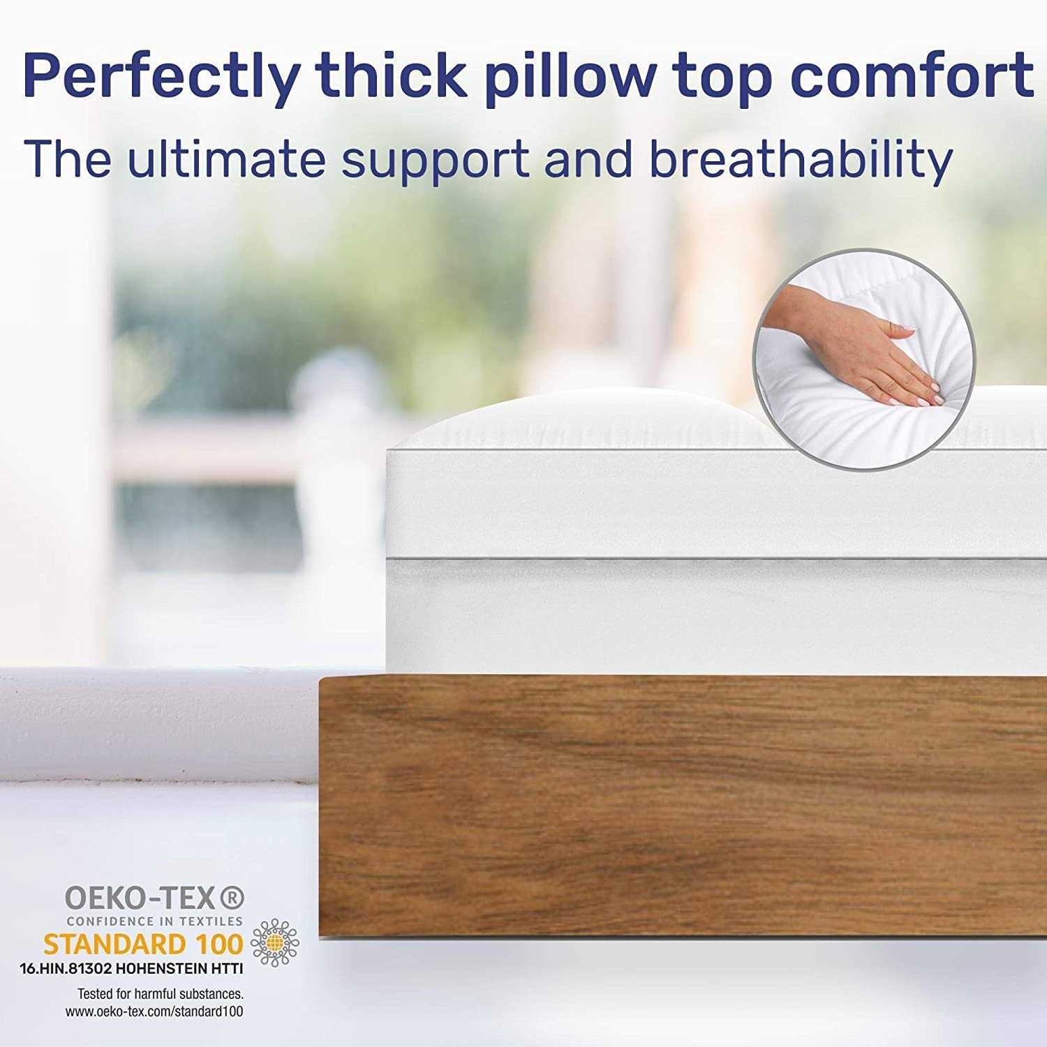 Sleep Mantra Cooling Mattress Topper - Image 3