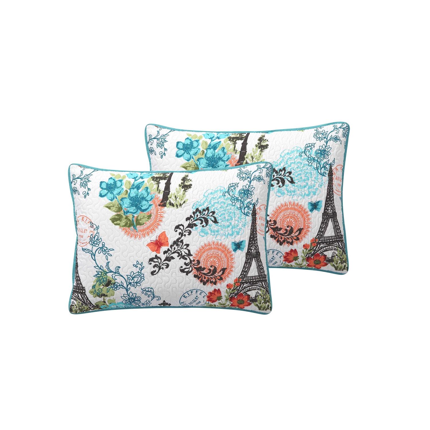 Vcny Home Eiffel Reversible Quilt Set - Image 3