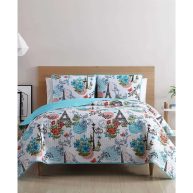 Vcny Home Eiffel Reversible Quilt Set