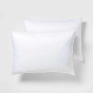 Room Essentials 2 Pack Pillow Protector – White (Standard)