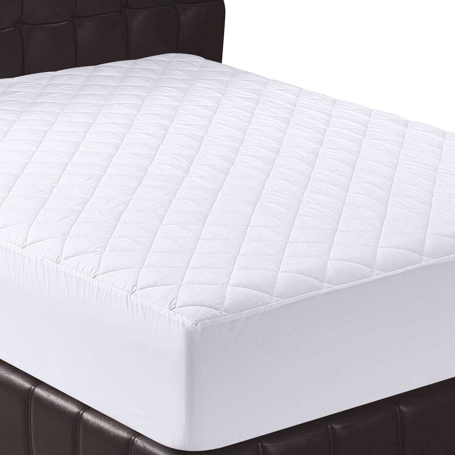 Utopia Bedding Quilted Fitted Mattress Pad Mattress