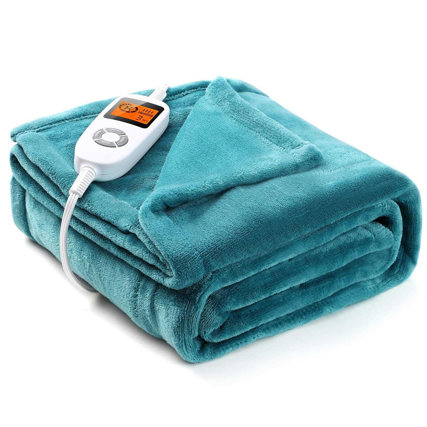Siinsay Electric Blanket Fast Heated Blanket Blanket with 10 Heating Levels