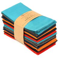 Ruvanti Cloth Napkins Set of 12 18×18 Napkins Cloth Washable
