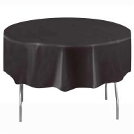 Way to Celebrate! Round Plastic Tablecloth