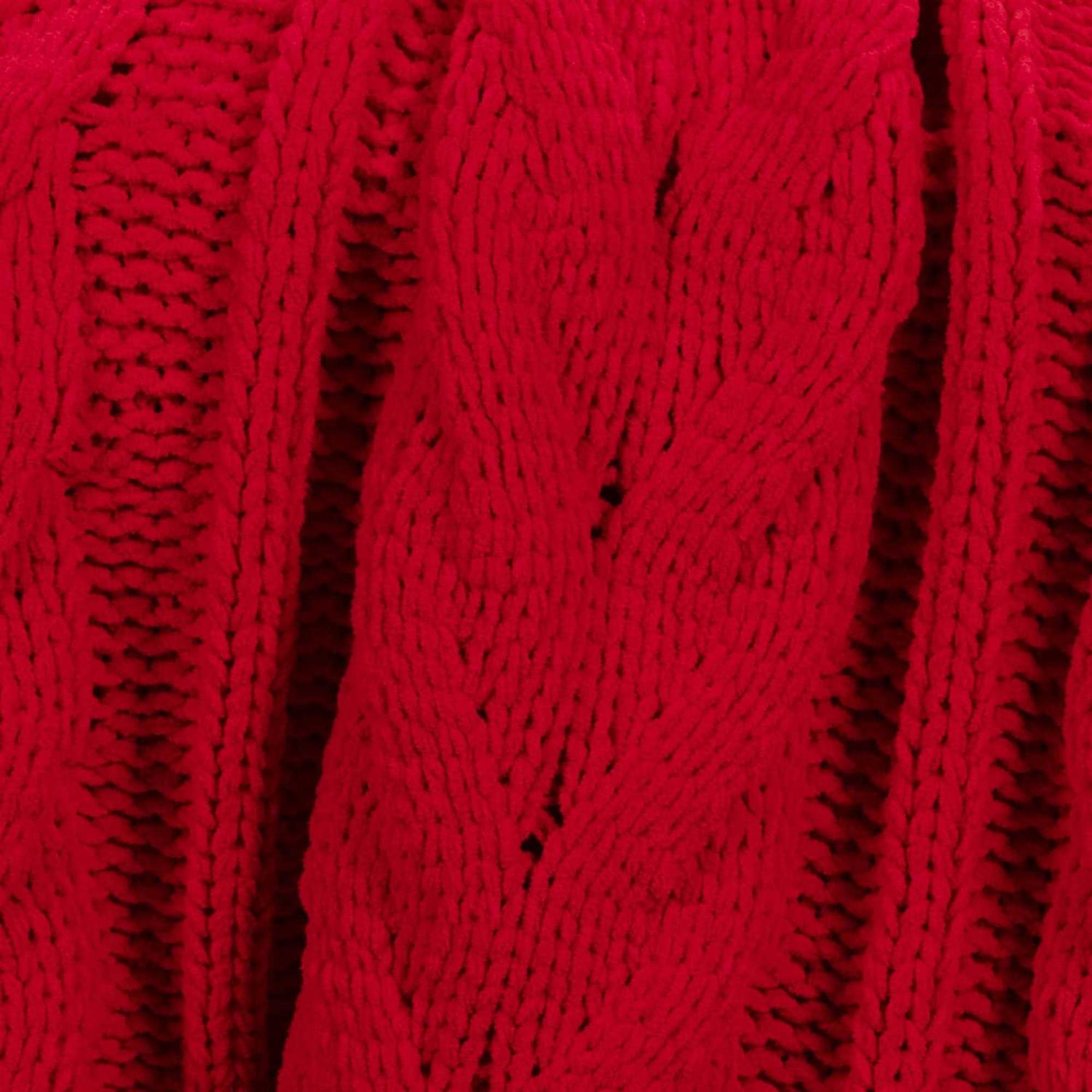 Threshold Wishbone Cable Knit Throw Blanket - Image 4