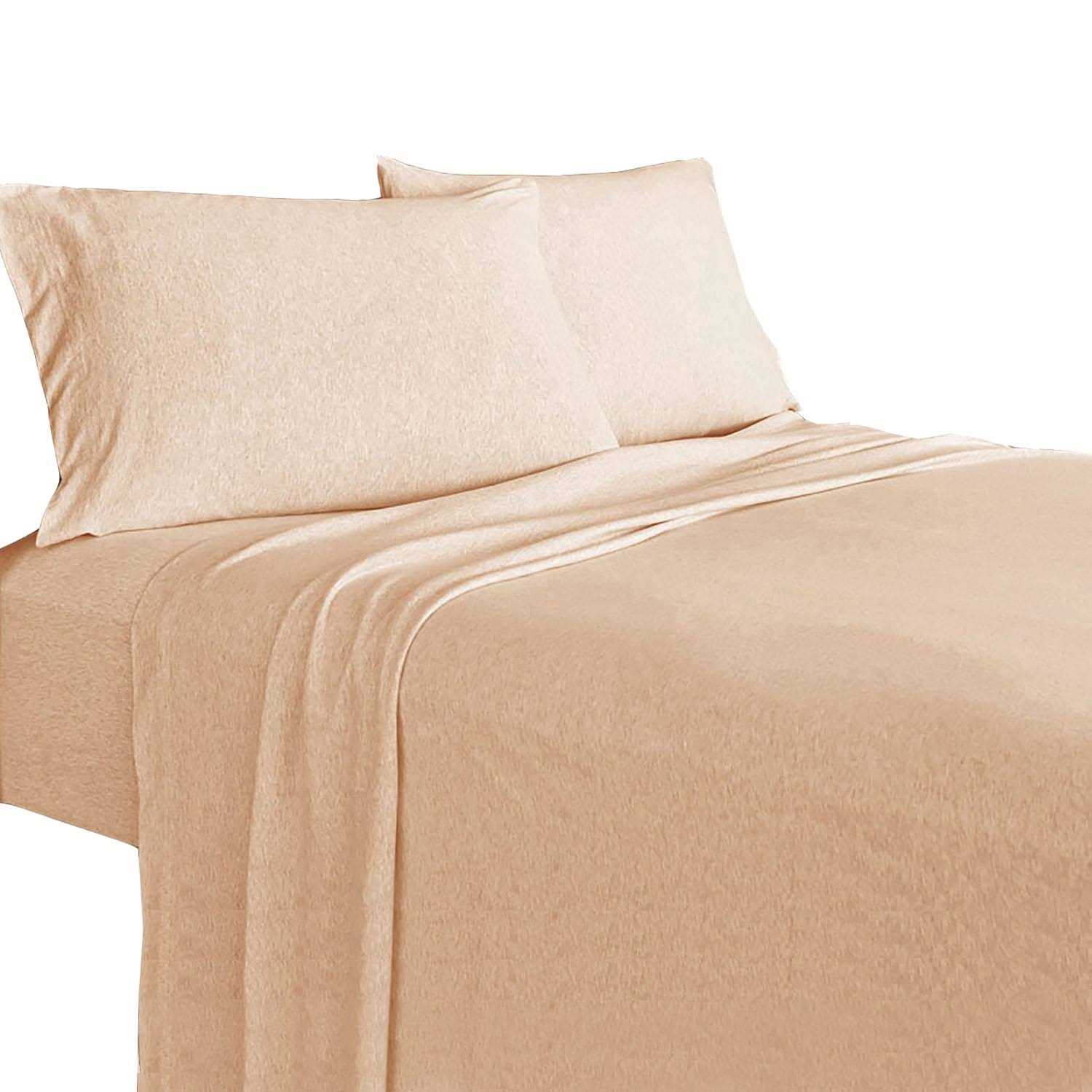 Royale Linens Soft Tees Cotton Modal Jersey Knit Sheet Set - Image 2