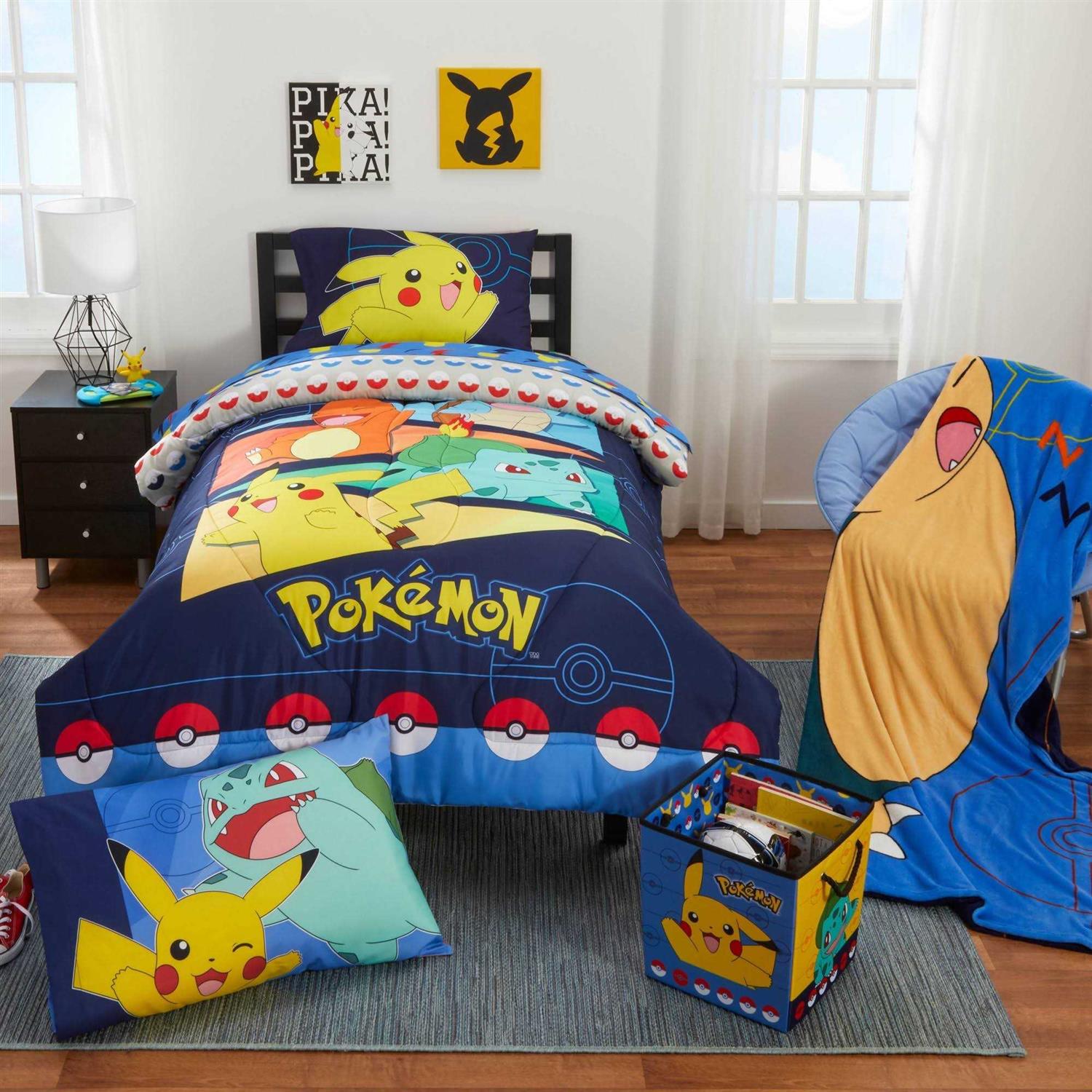 Twin Pokemon Groove Reversible Kids’ Comforter - Image 2