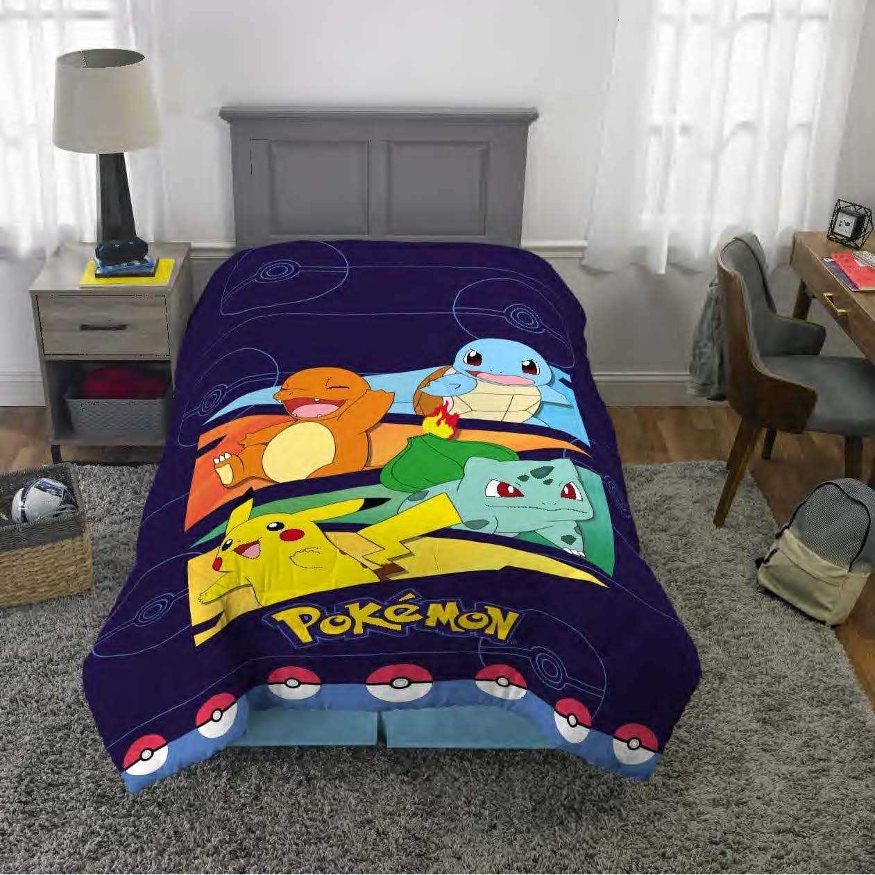 Twin Pokemon Groove Reversible Kids’ Comforter - Image 5