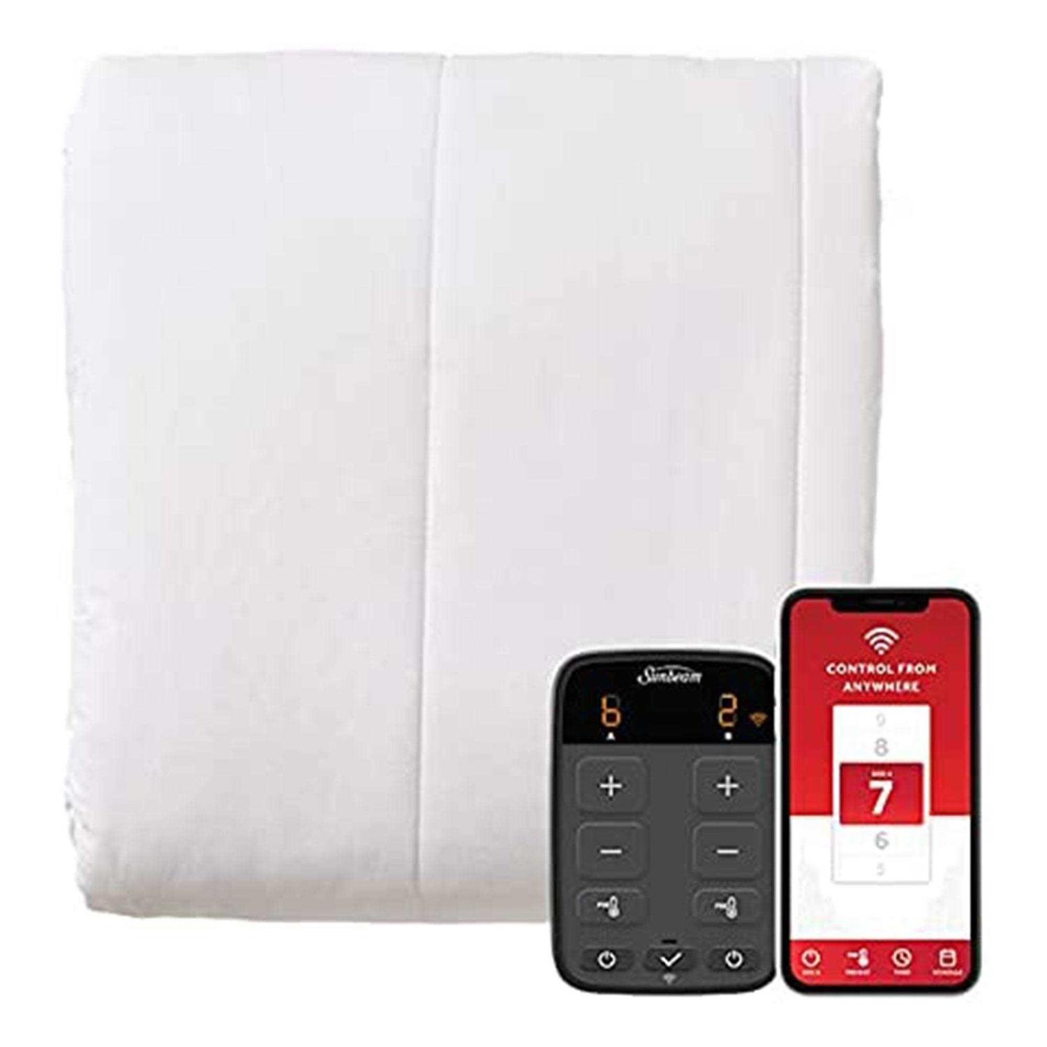 Sunbeam Electric Mattress Pad Wi-Fi Connection