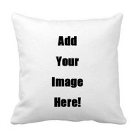 Shop&Three Custom Design Photos or Text Outdoor/Indoor Throw Pillowcase,Personalized Pet Photo Pillow
