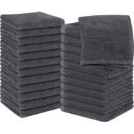 Utopia Towels Premium Cloths Set 100% Cotton Ring Spun, Highly Absorbent and Soft Feel Washcloths