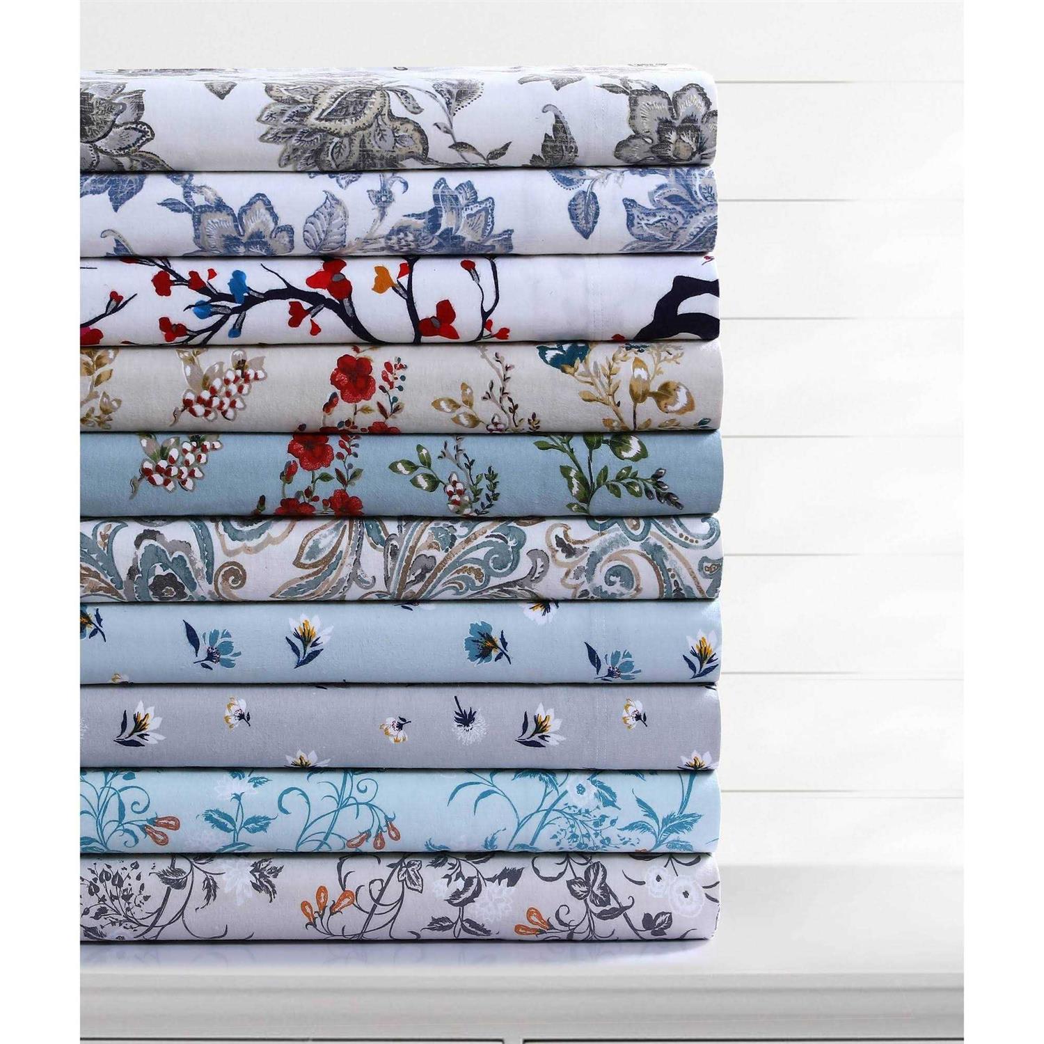 Tribeca Living 170-GSM Flannel Extra Deep Pocket Sheet Set - Image 5