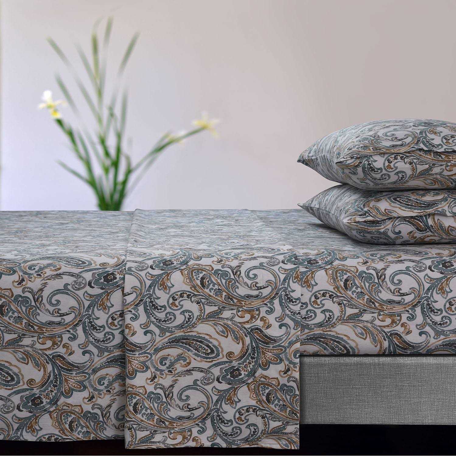 Tribeca Living 170-GSM Flannel Extra Deep Pocket Sheet Set