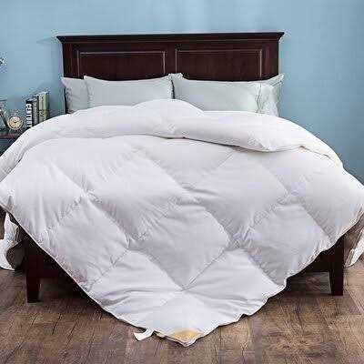 The Twillery Co.® 600 Fill Power All Season Down Comforter/Duvet Insert - Image 4
