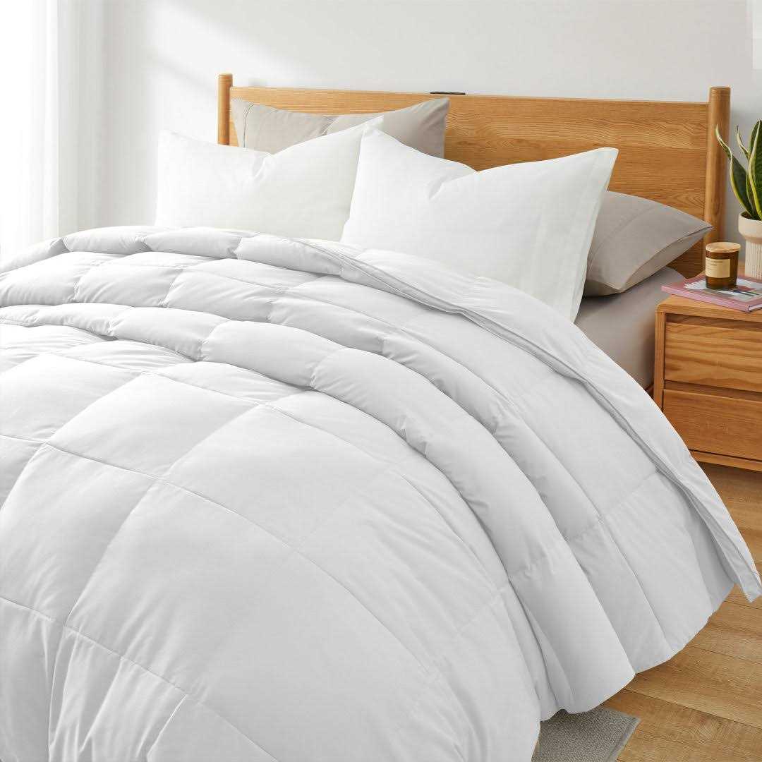 The Twillery Co.® 600 Fill Power All Season Down Comforter/Duvet Insert - Image 5
