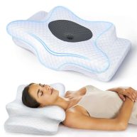 RIDOFTY 5X Pain Relief Cervical Pillow for Neck and Shoulder Support
