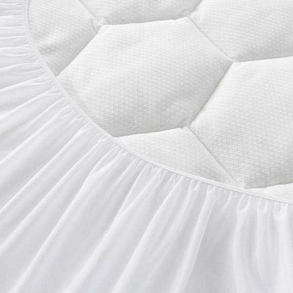 Royal Velvet Honeycomb Soft Knit Mattress Topper - Image 5