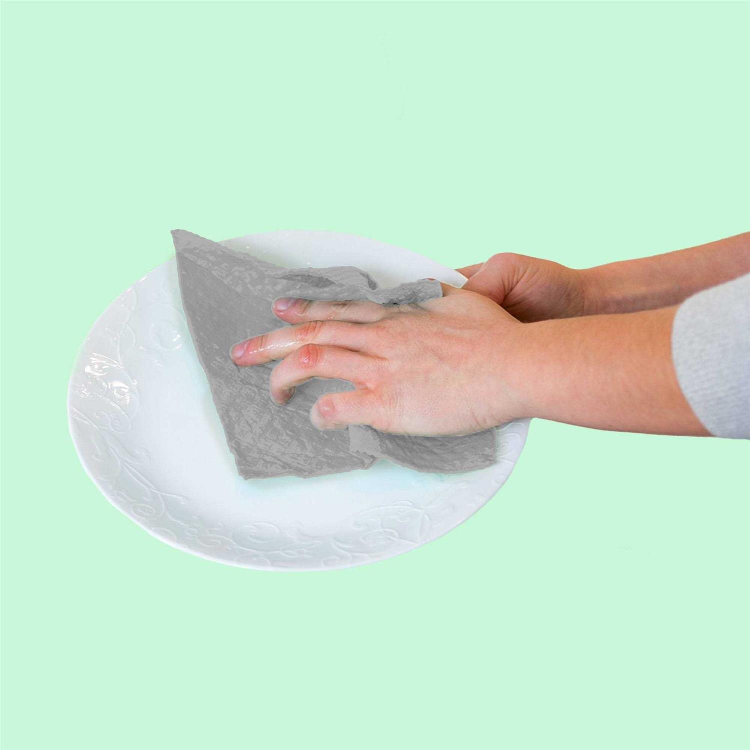 Swedish Wholesale Swedish Dish Cloths 10 Pack Reusable Absorbent Hand Towels for Kitchen - Image 5