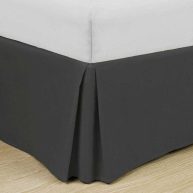 Swift Home Pleated Easy-Fit Bed Skirt