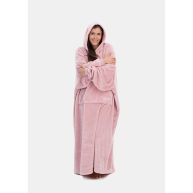 The Comfy Dream Long Lightweight Microfiber Fleece Wearable Blanket