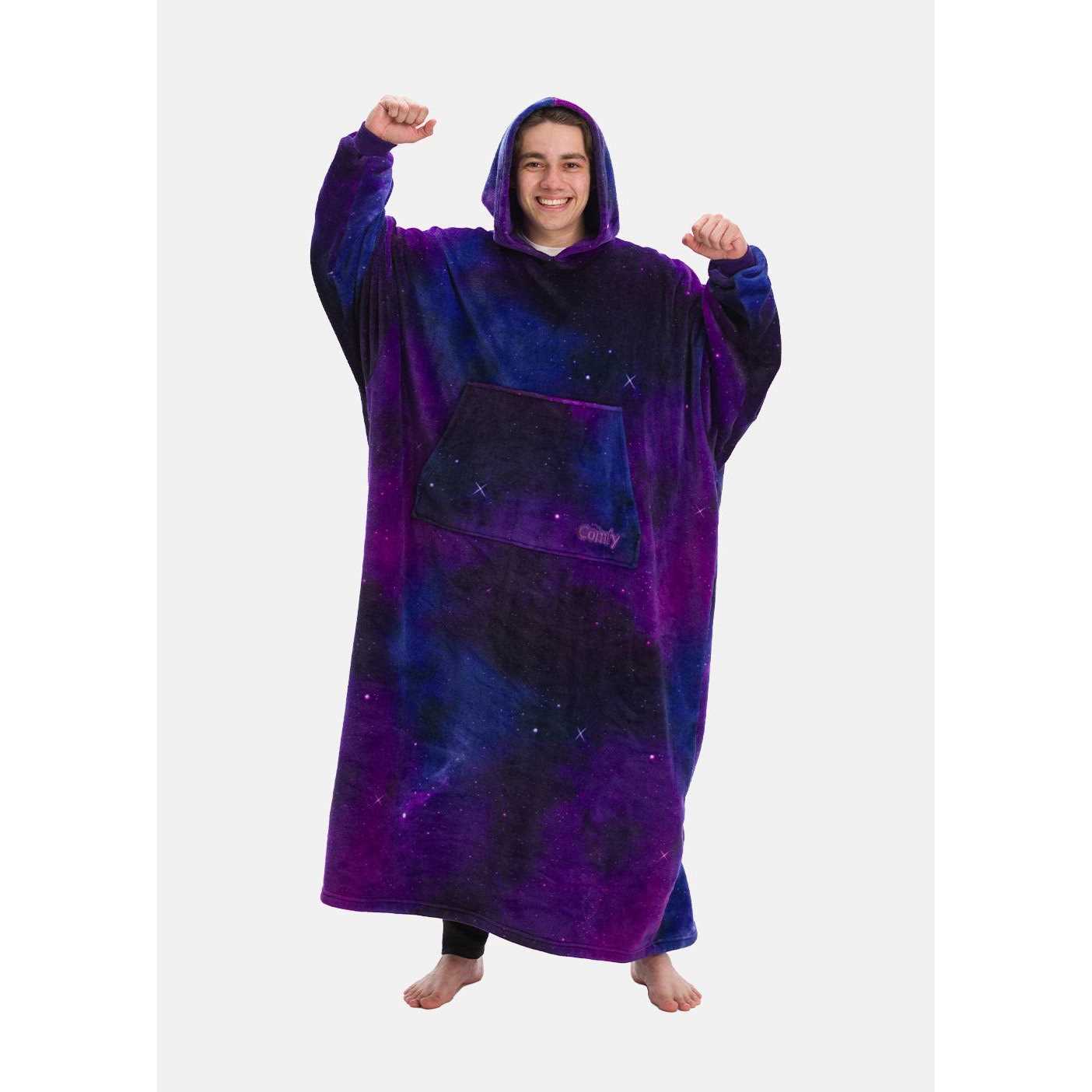 The Comfy Dream Long Lightweight Microfiber Fleece Wearable Blanket - Image 5