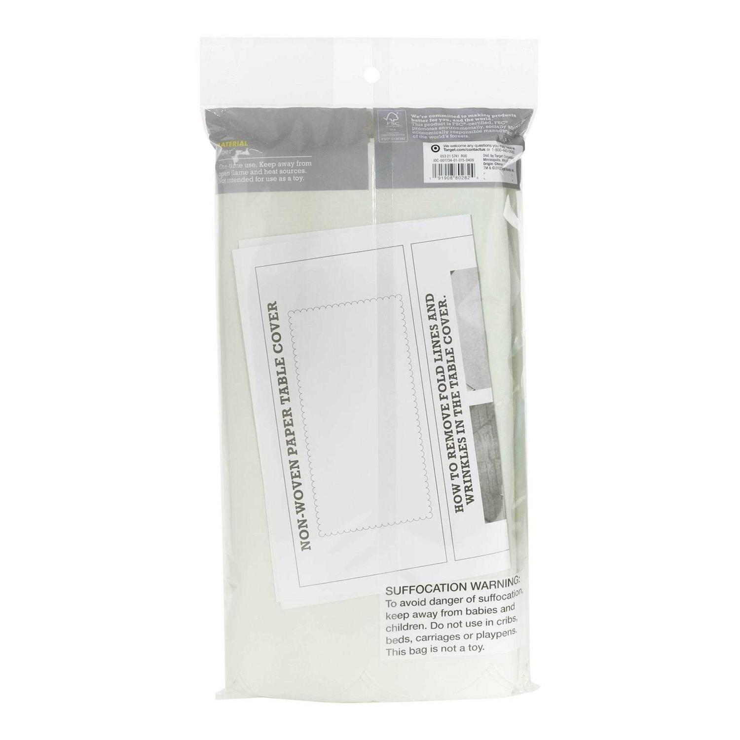 Spritz Botanical Non-Woven Tablecover - Image 2