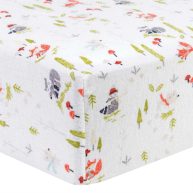 Trend Lab Deluxe Flannel Fitted Crib Sheet