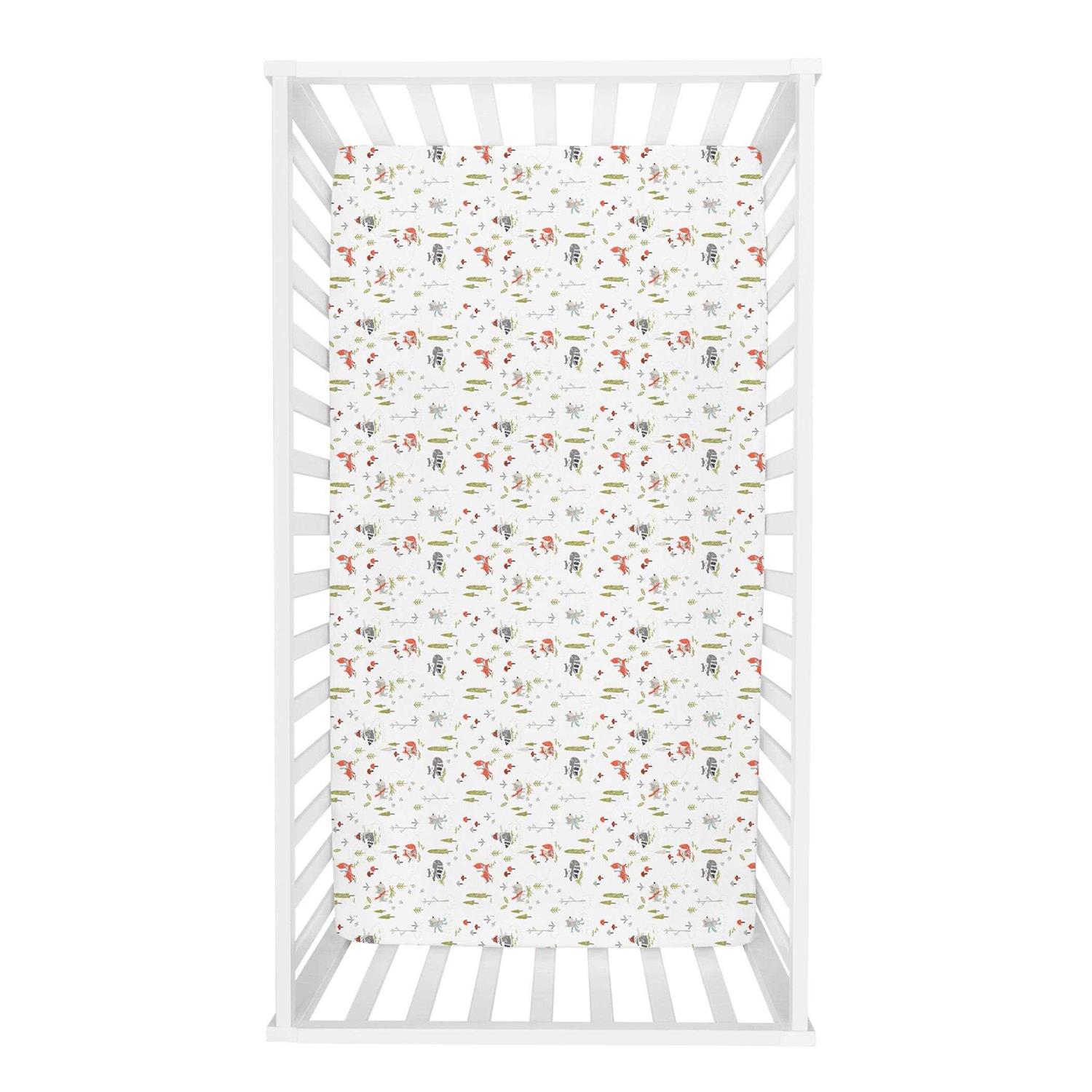 Trend Lab Deluxe Flannel Fitted Crib Sheet - Image 3