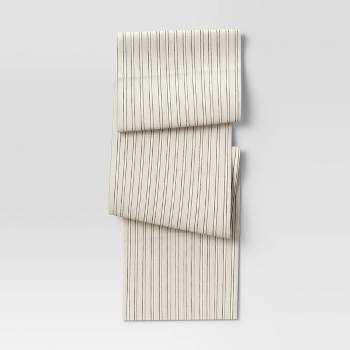 Threshold Cotton Striped Table Runner - Image 3