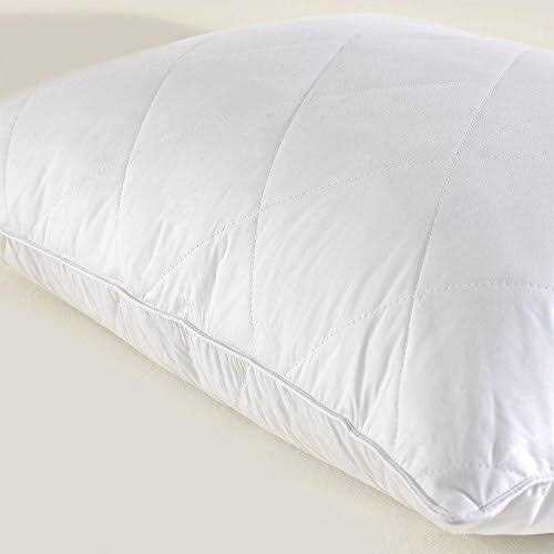 Three Geese Set of 2 White Goose Feather Bed Pillows - Image 2