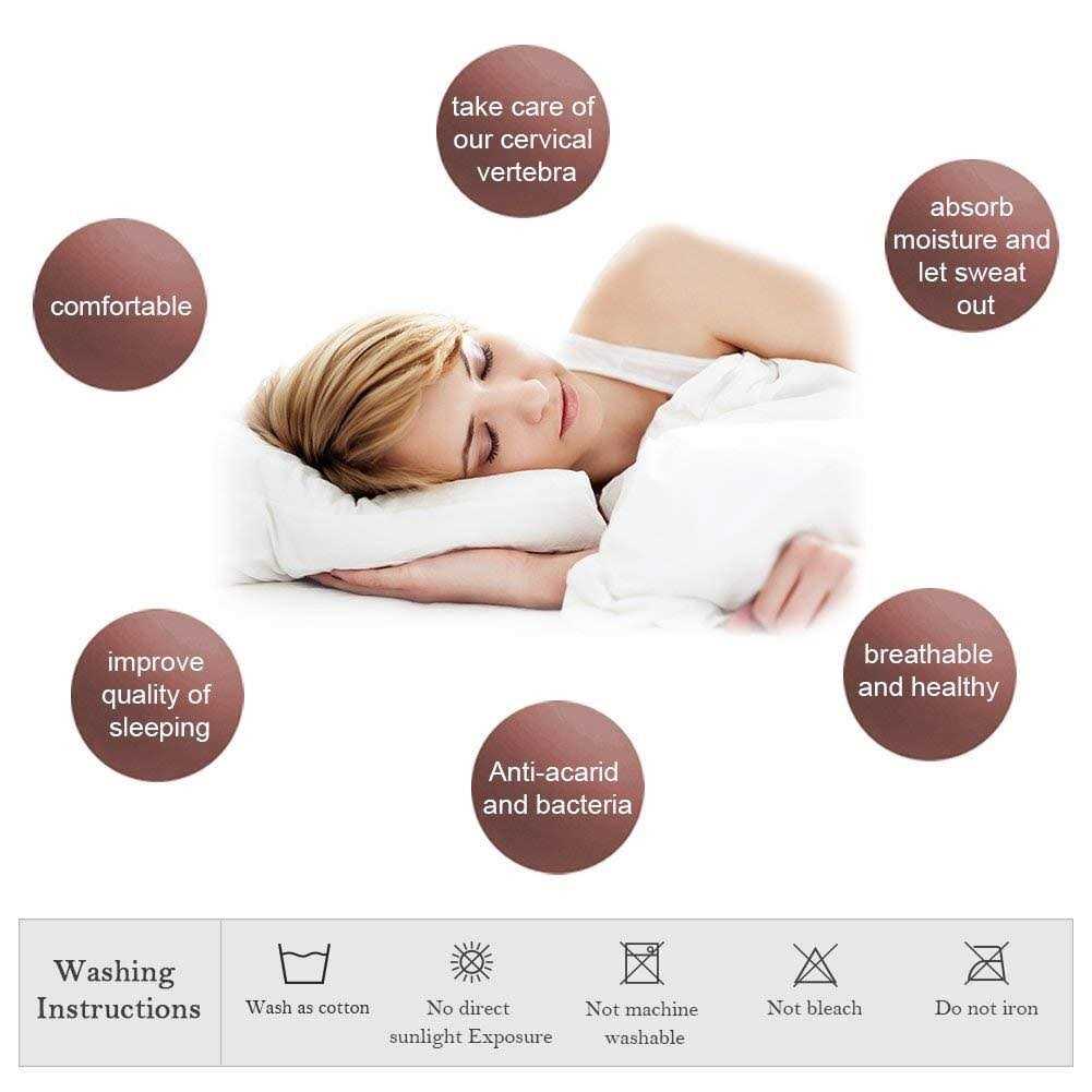 Three Geese Set of 2 White Goose Feather Bed Pillows - Image 3