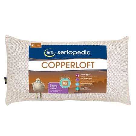 Sertapedic Copperloft Bed Pillow