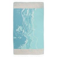Turkish Towel Sand Cloud Geo Sunset