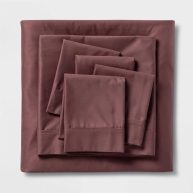 Threshold 6pc 800 Thread Count Solid Sheet Set