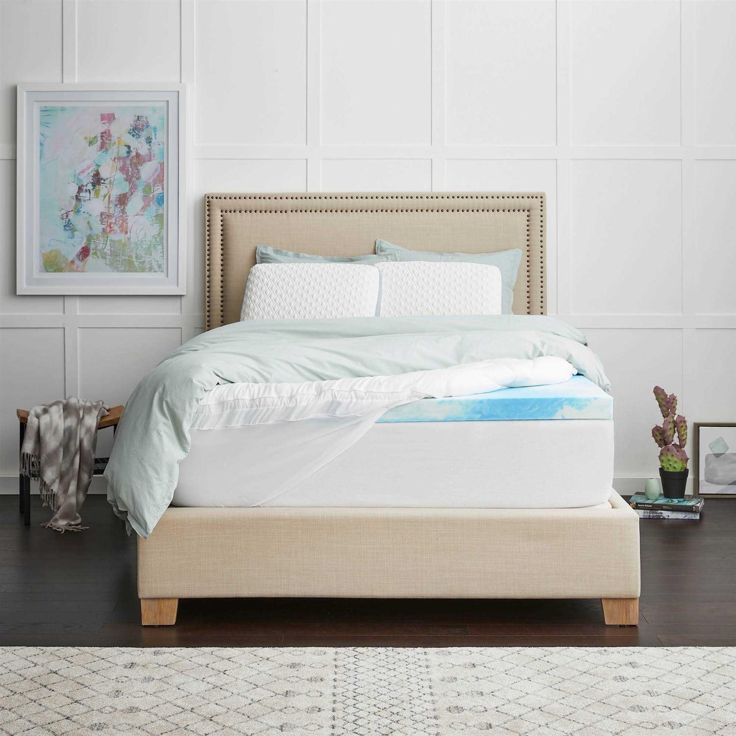 Sealy SealyChill 4 Memory Foam Mattress Topper with Cover