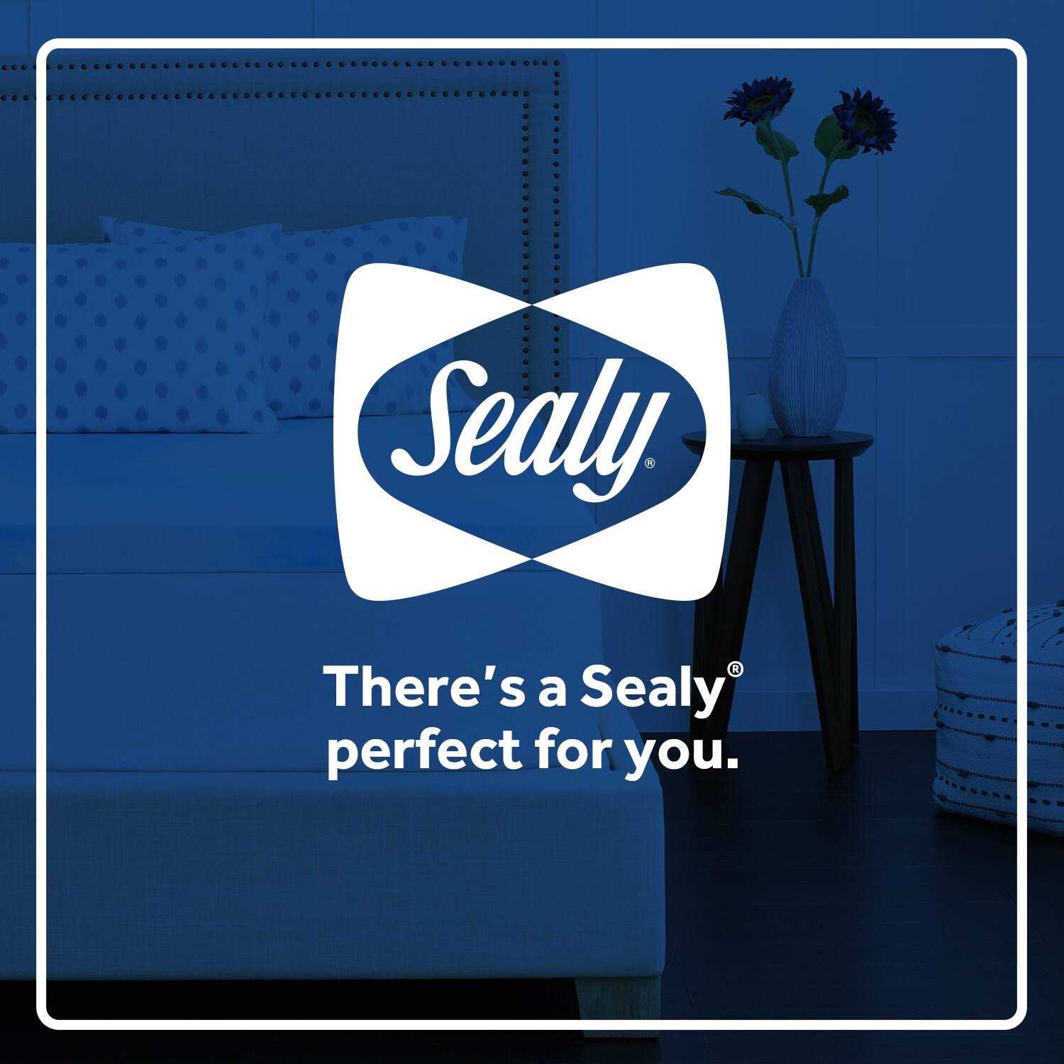Sealy SealyChill 4 Memory Foam Mattress Topper with Cover - Image 5