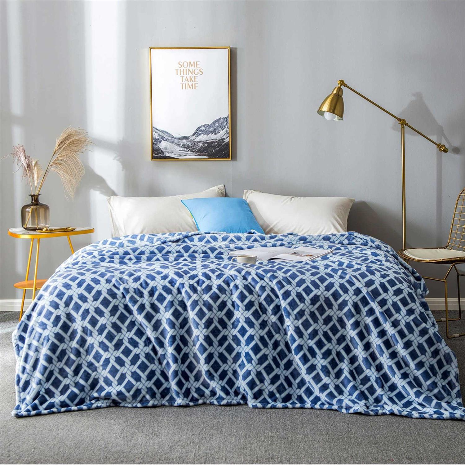 Sedona House Ktbk5002 Printed Soft Warm Lightweight Flannel Blanket - Image 5