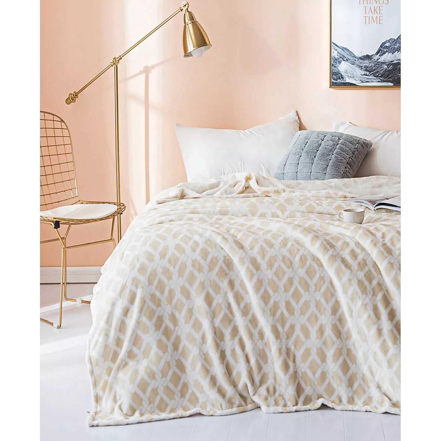 Sedona House Ktbk5002 Printed Soft Warm Lightweight Flannel Blanket - Image 2