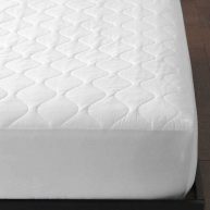 The Company Store Company Cotton Mattress Pad White