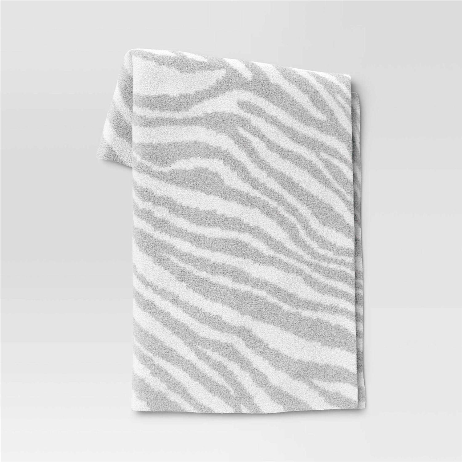 Threshold Cozy Feathery Knit Throw Blanket