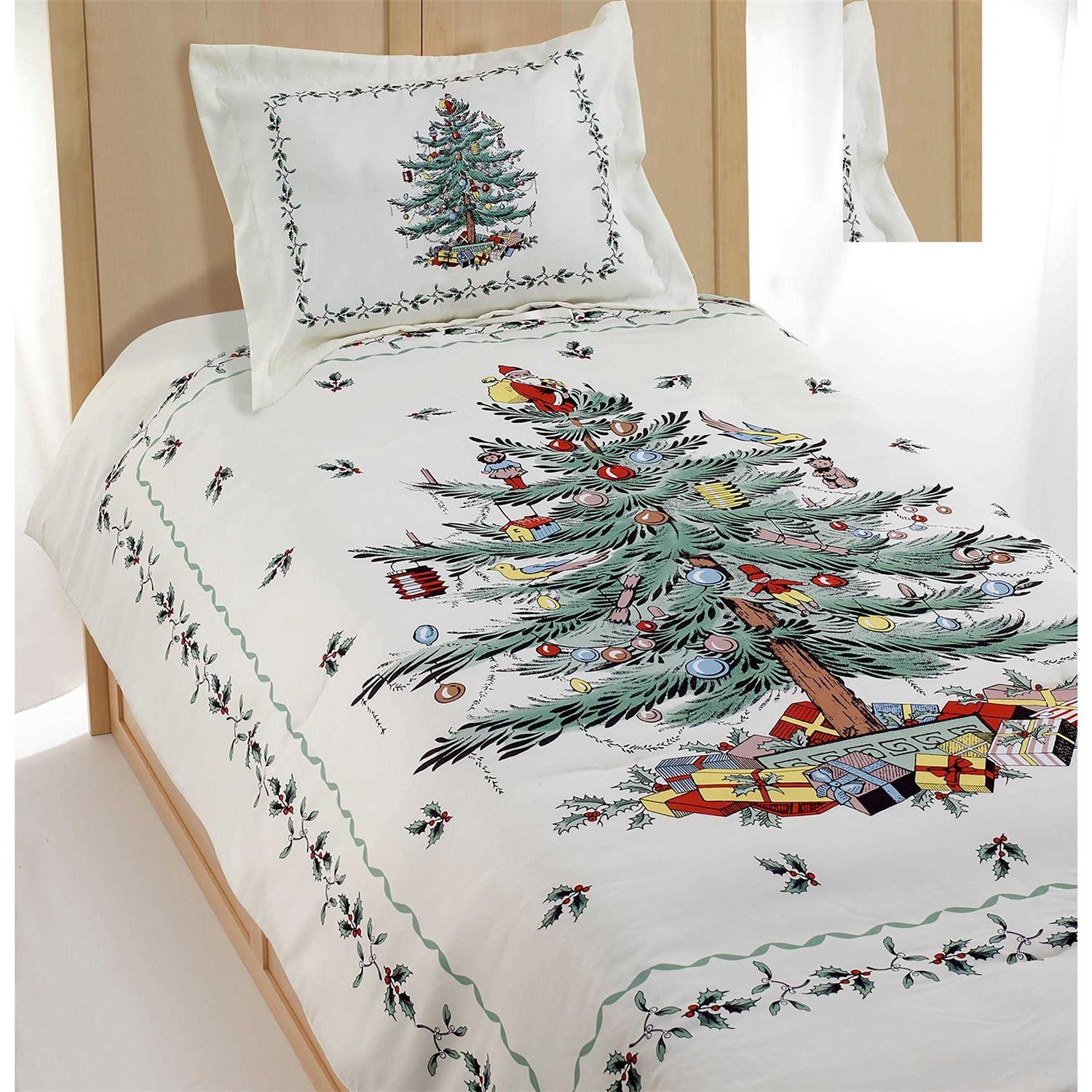 Spode Christmas Tree Comforter Set - Image 3