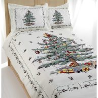 Spode Christmas Tree Comforter Set