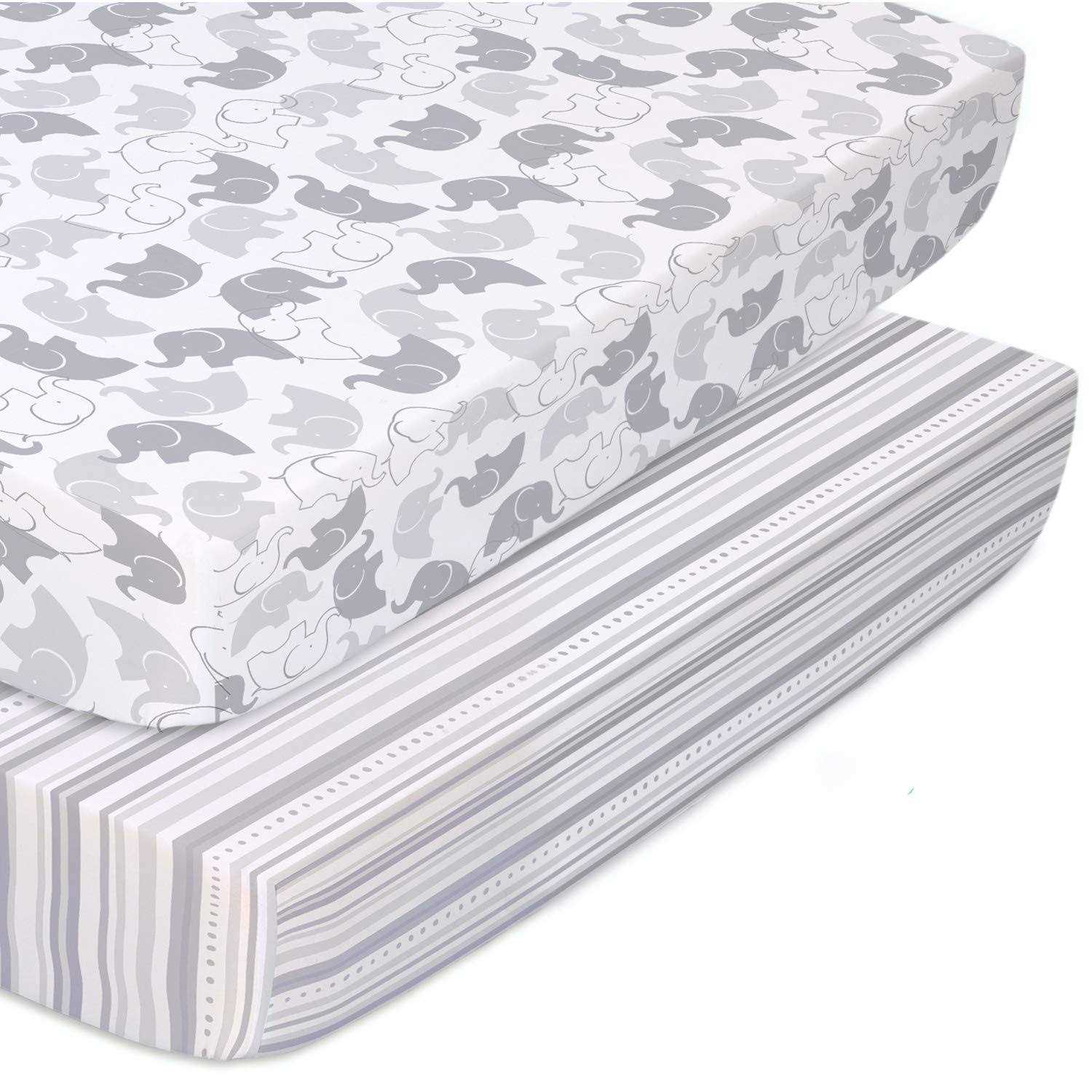 The Peanutshell 2-Pack Playard Sheets