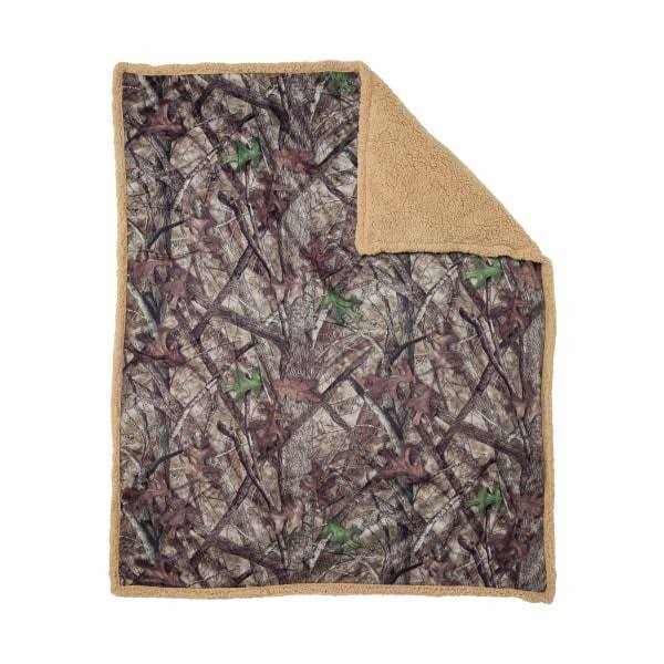 TrueTimber Camo Print Reversible Throw