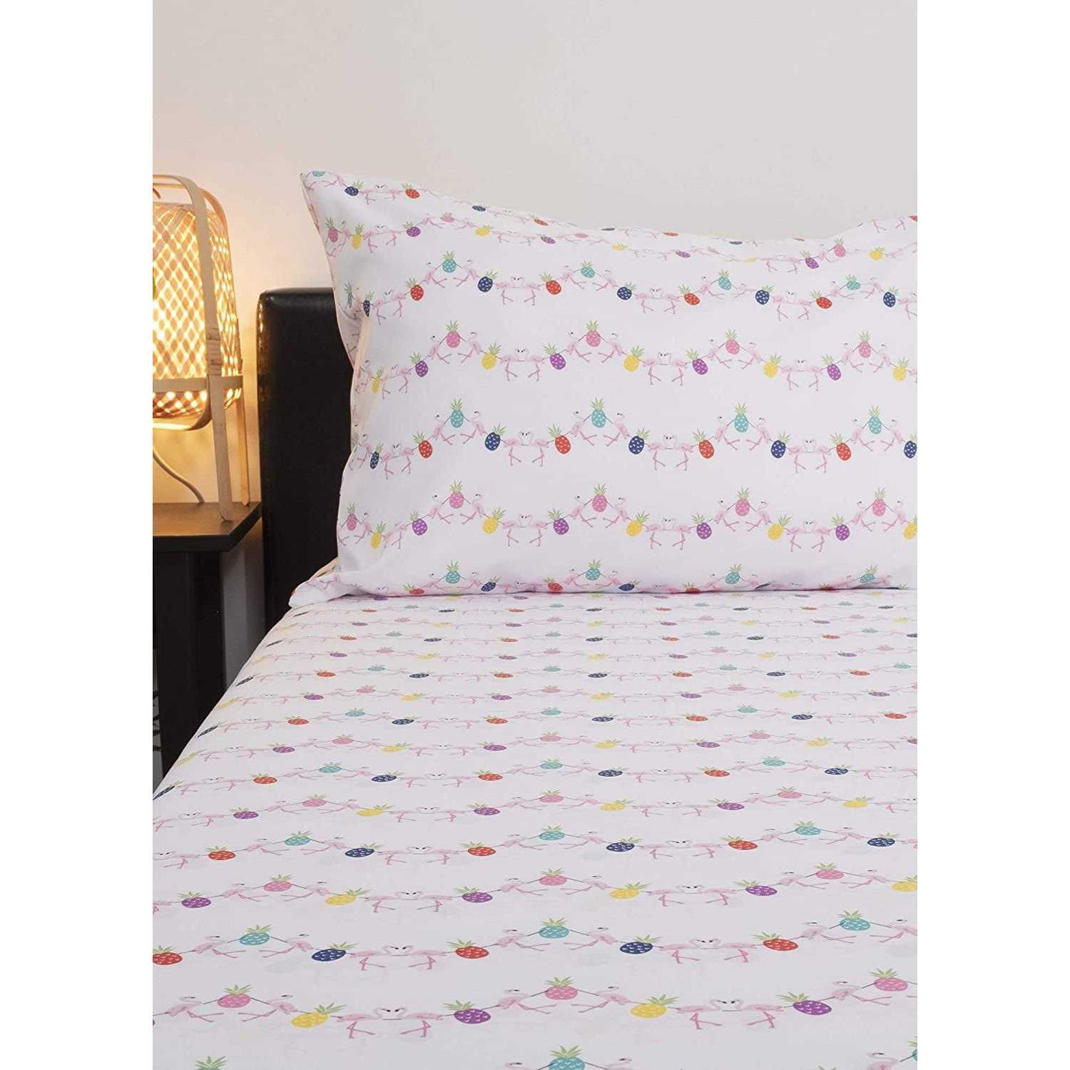 Whimsical Print Microfiber Sheet Set - Image 3